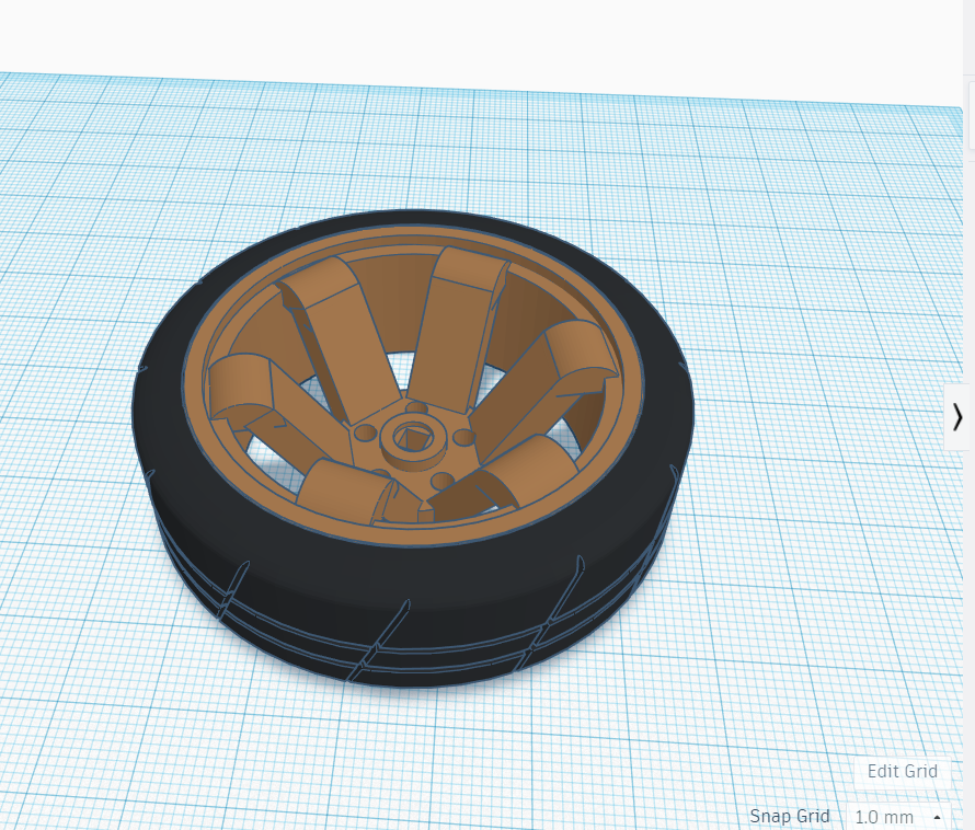 Rays volks TE37 wheels for vex iq robots