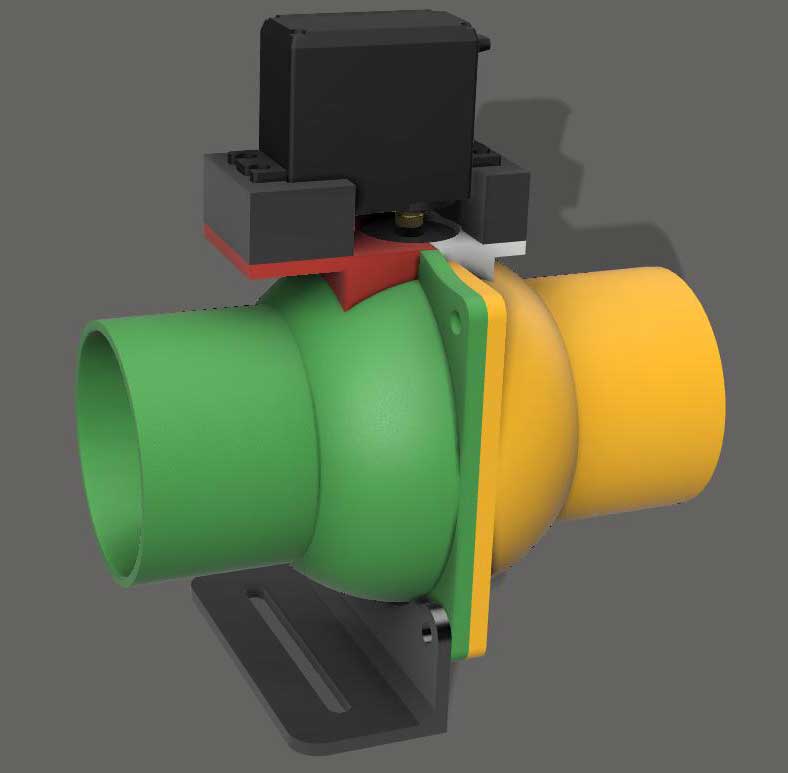 Ball Valve Servo controlled
