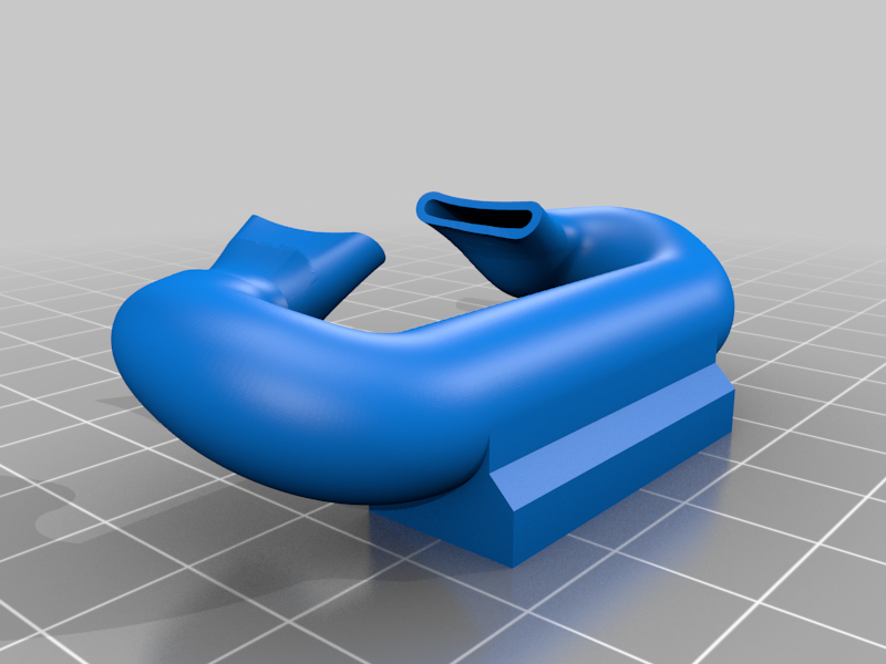 Flsun q5/ TriangleLabs CHC Pro dual cooling duct with extra clearance