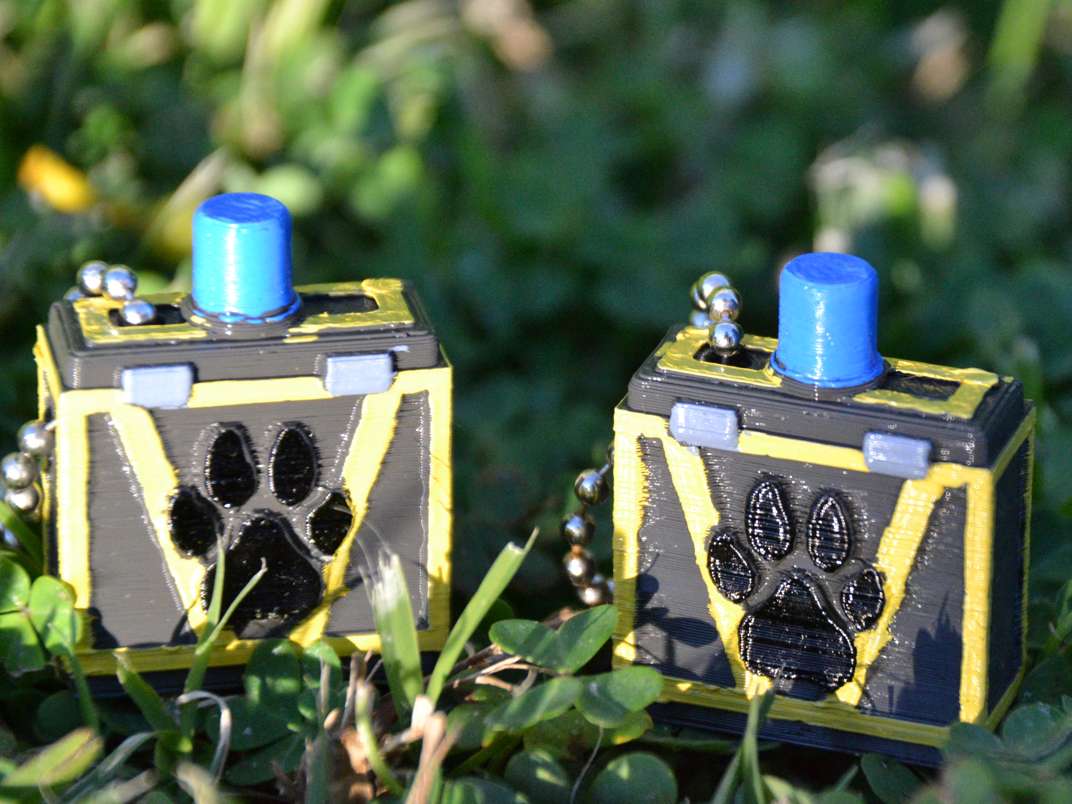 Super Animal Royale Mole Crate Keychain