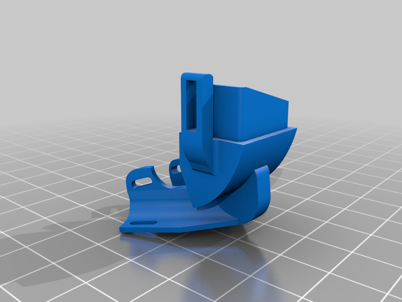 A8 aerodynamic cooling fan duct