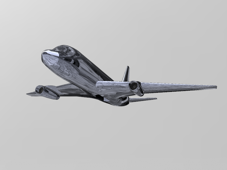 Convair Model 60 JT8D-17AR 1:150 Scale - 737-200-class variant