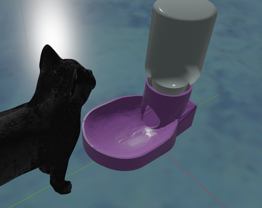 Cat / Dog Food + Water Dispensers