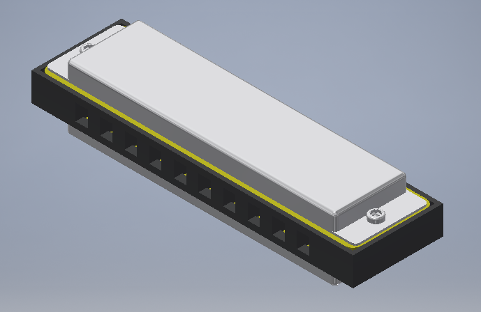 3D Printable Harmonica