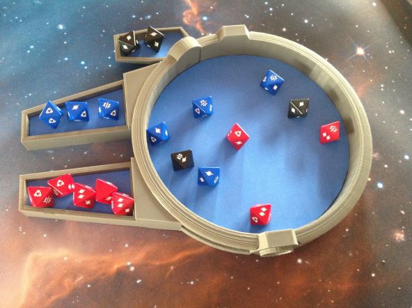 Dicetray Millenium Falcon