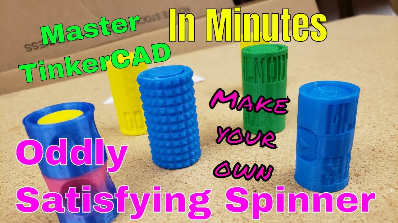 Print in Place Fidget plus Tutorial
