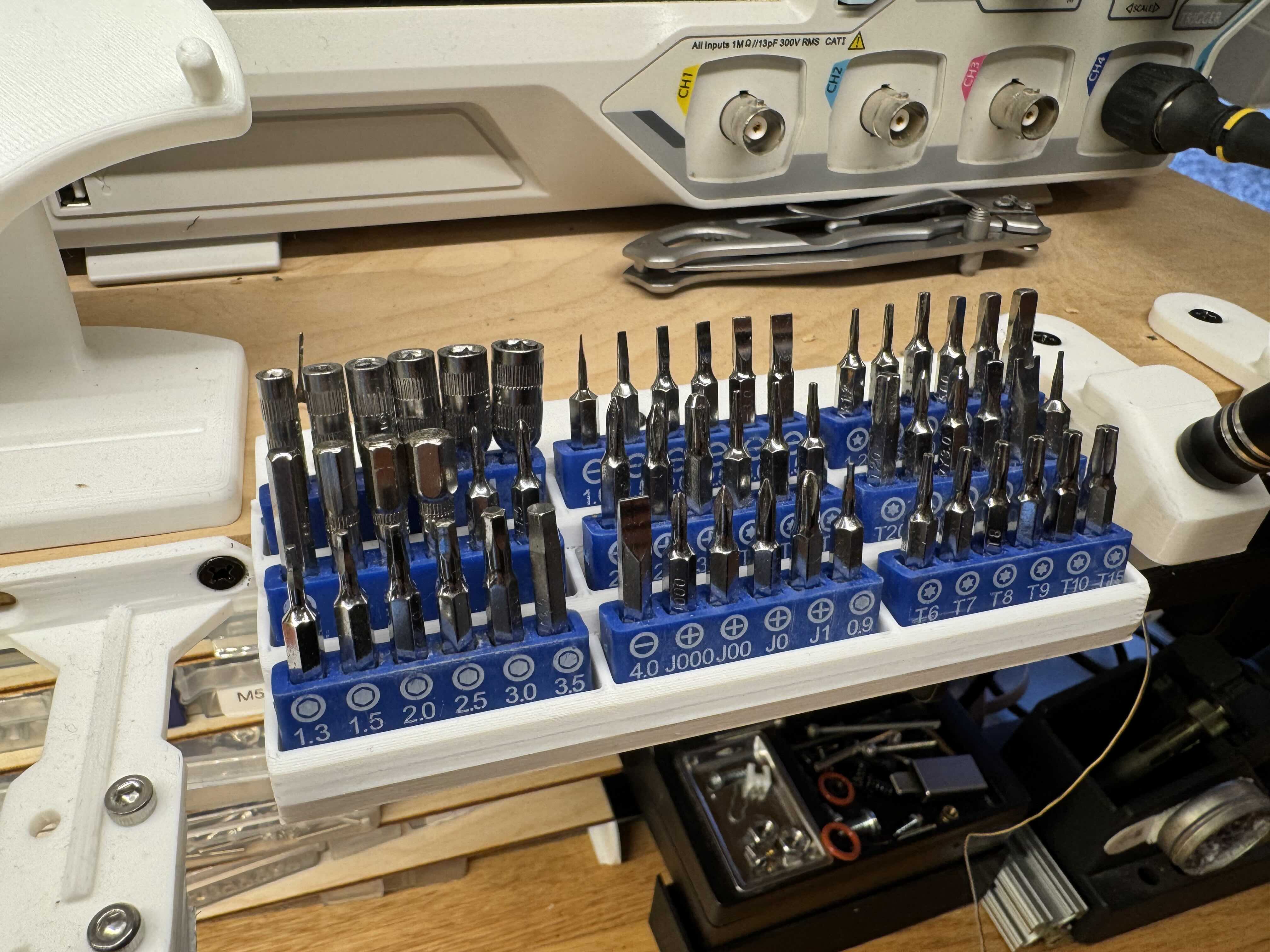 Precision Screwdriver Bit Holder Mount