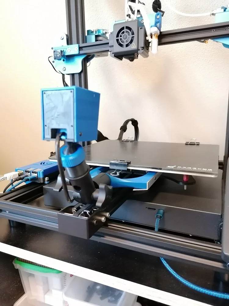 Camera for printer observation