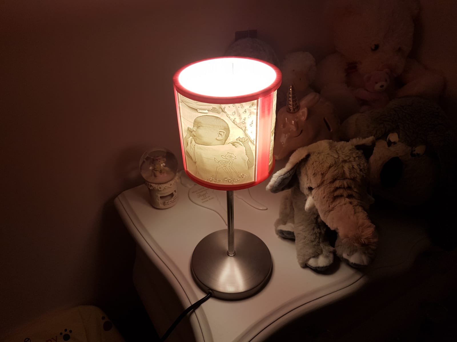 IKEA INGARED Lithophane Lampshade