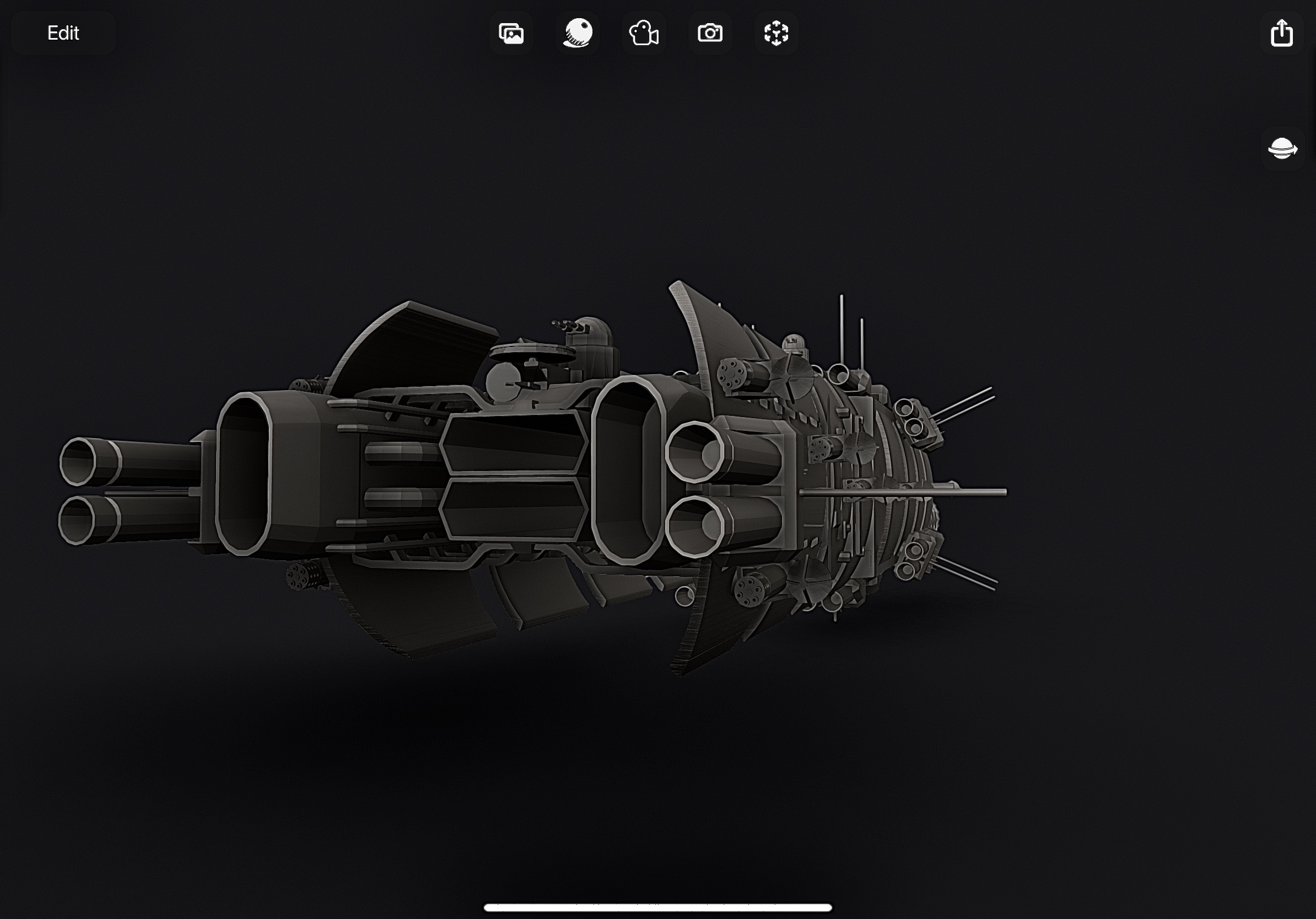 Babylon 5 Earth Force Narn Combined Cruiser
