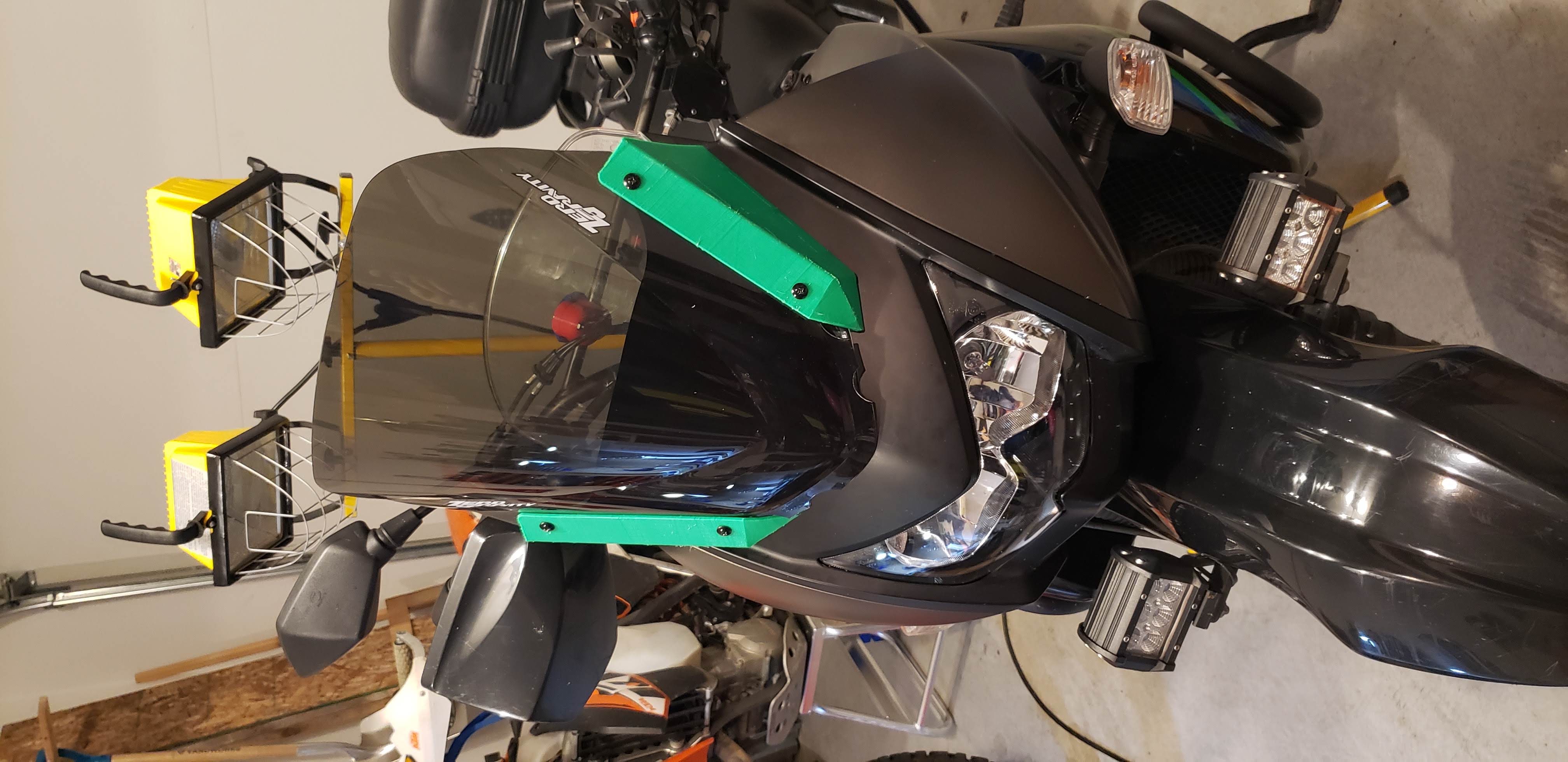 KLR 650 windscreen