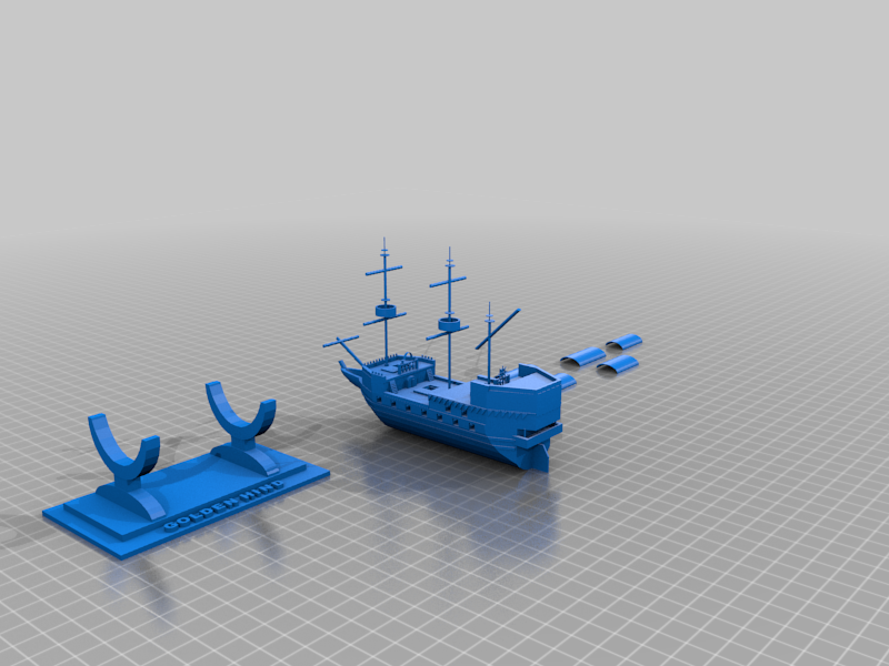 Printable Golden Hind