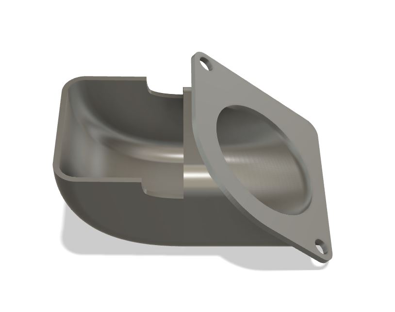 Air intake for Fliying Bear ghost 5 fan