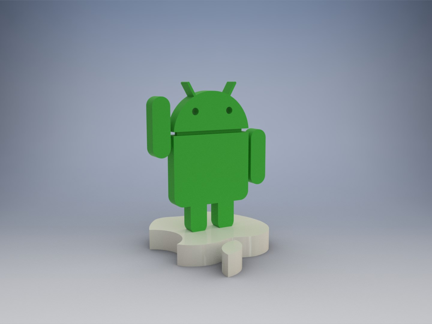 Android-Apple decoration
