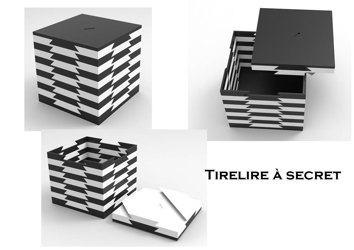 tirelire à secret