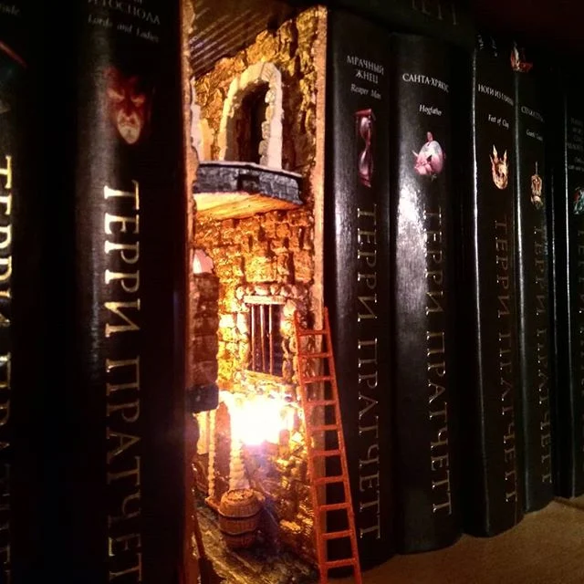 Fantasy Bookshelf Insert