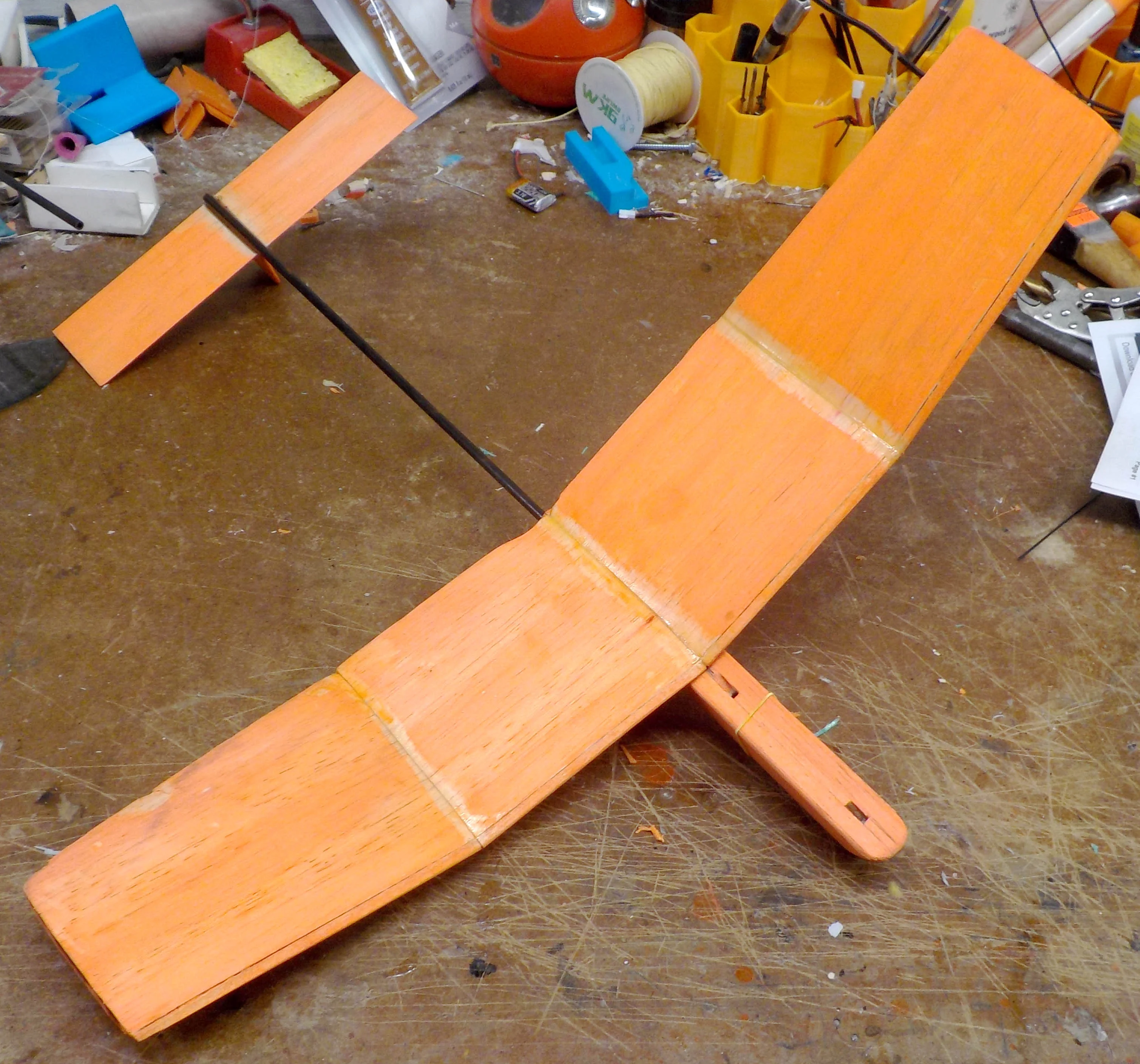 1974 M.I.T. Hawk class RC boost glider
