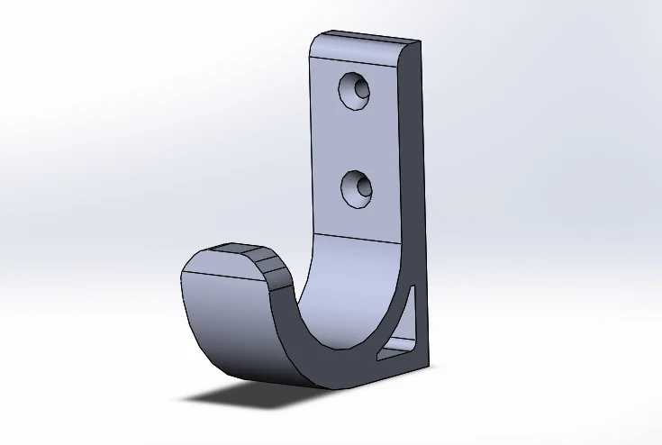 Heavy duty wall hook