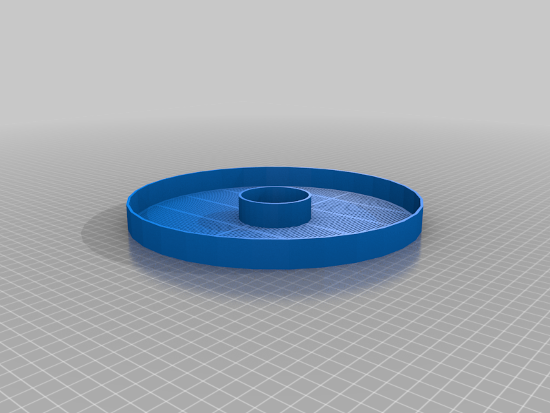 Raster for drying silicagel using a cylindrical food dehydrator
