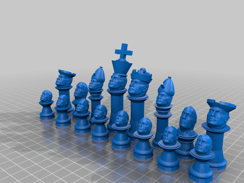 The Rock Chess Set