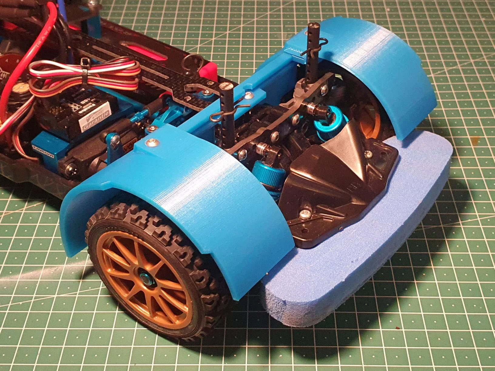 Tamiya TT02-RR front mudguards