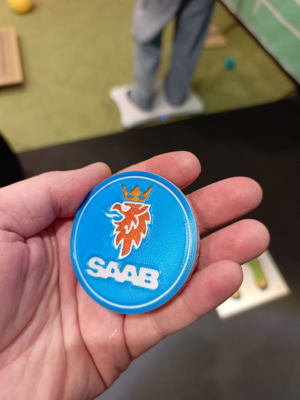 63.5mm Saab wheelcap