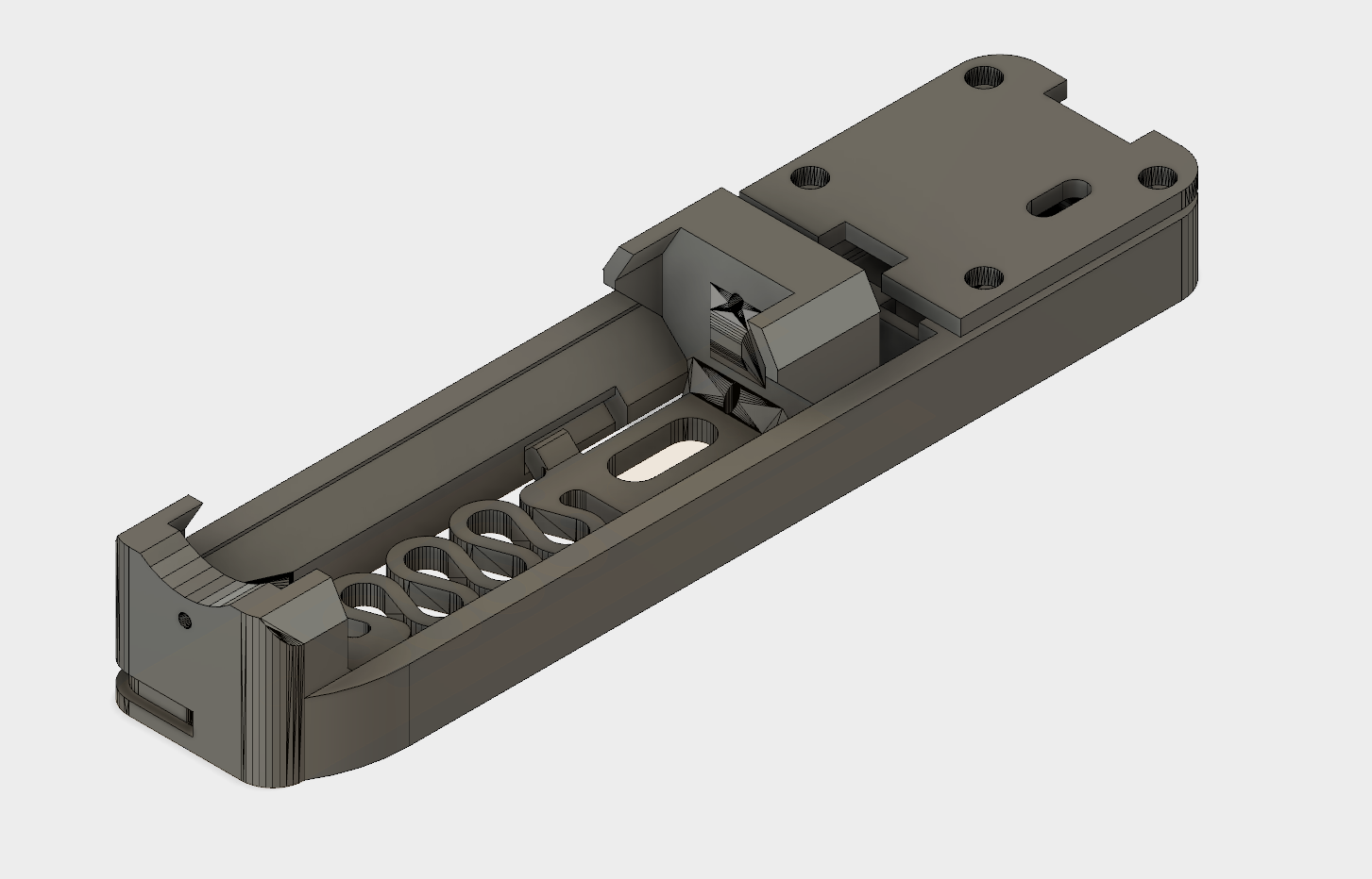 18650 Battery Charger - Micro USB with integrated spring holder