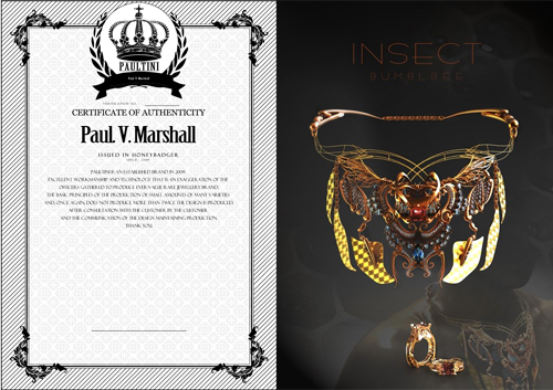Insect : bumblebee : [ necklace ]