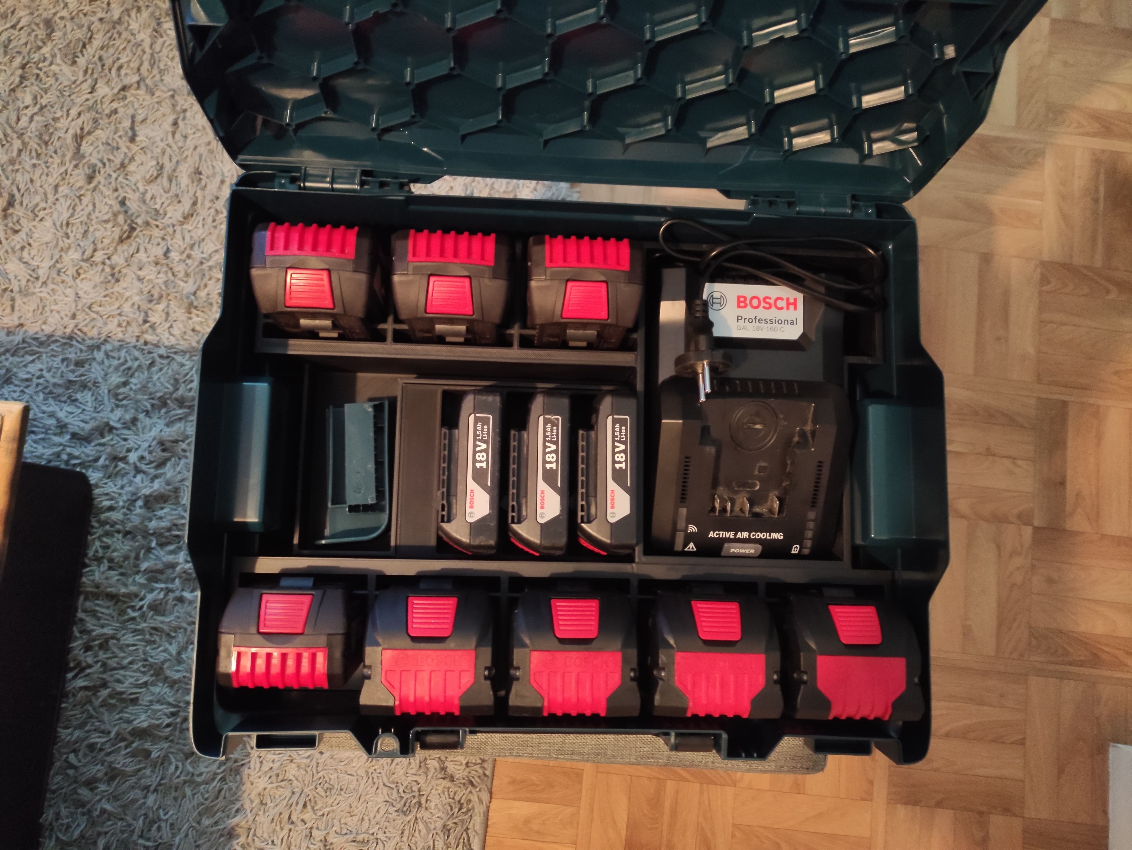 L-BOXX Battery storage / Stockage des batteries / BOSCH PRO
