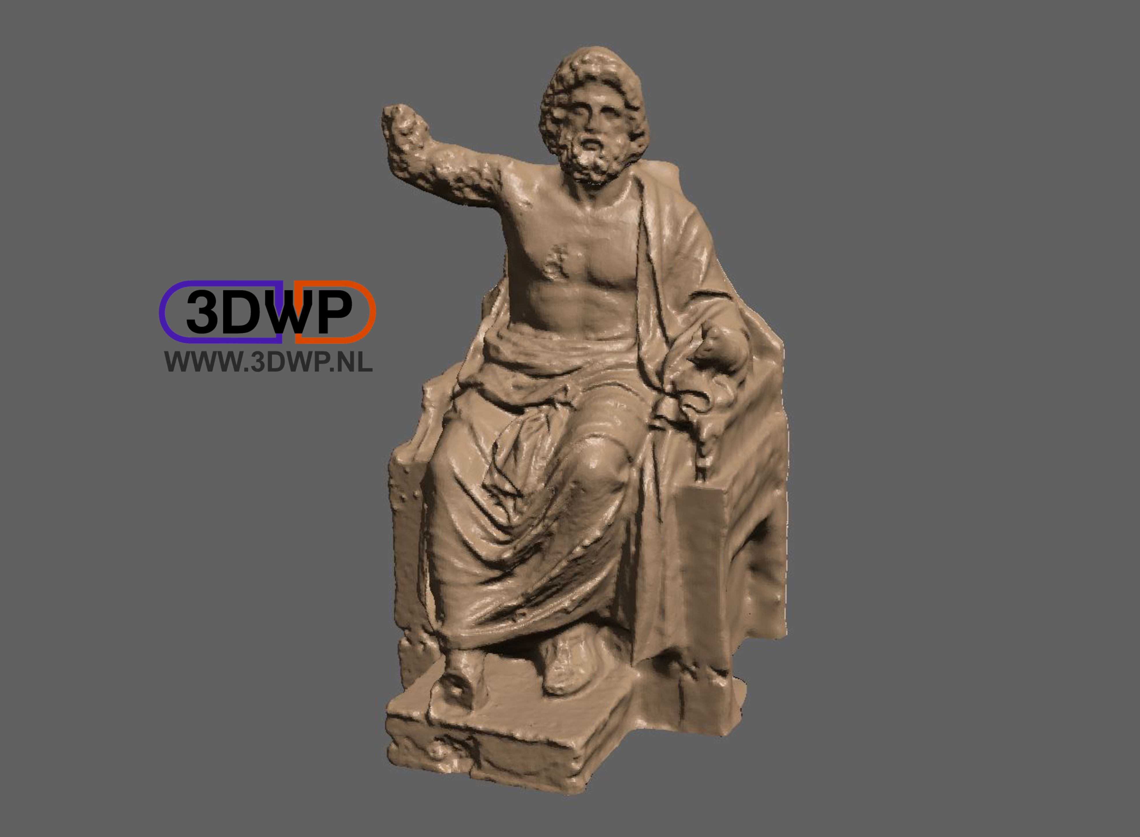 Zeus Sculpture (Statue 3D Scan)