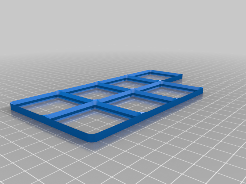 Gridfinity 2x7 base for Small Printer - Fits Ikea Alex Drawers