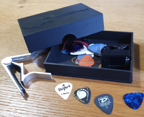 Boite accessoires guitare