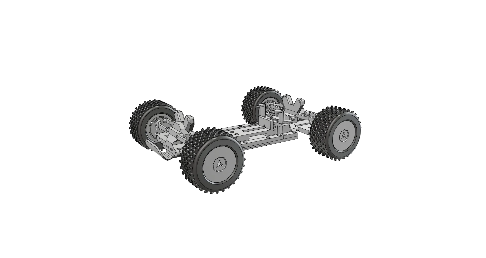 Powered-Wheel Truggy 1/12 Scale Finished