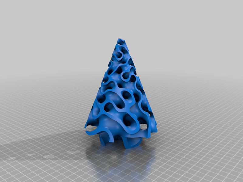 Christmas Tree - Gyroid Lattice
