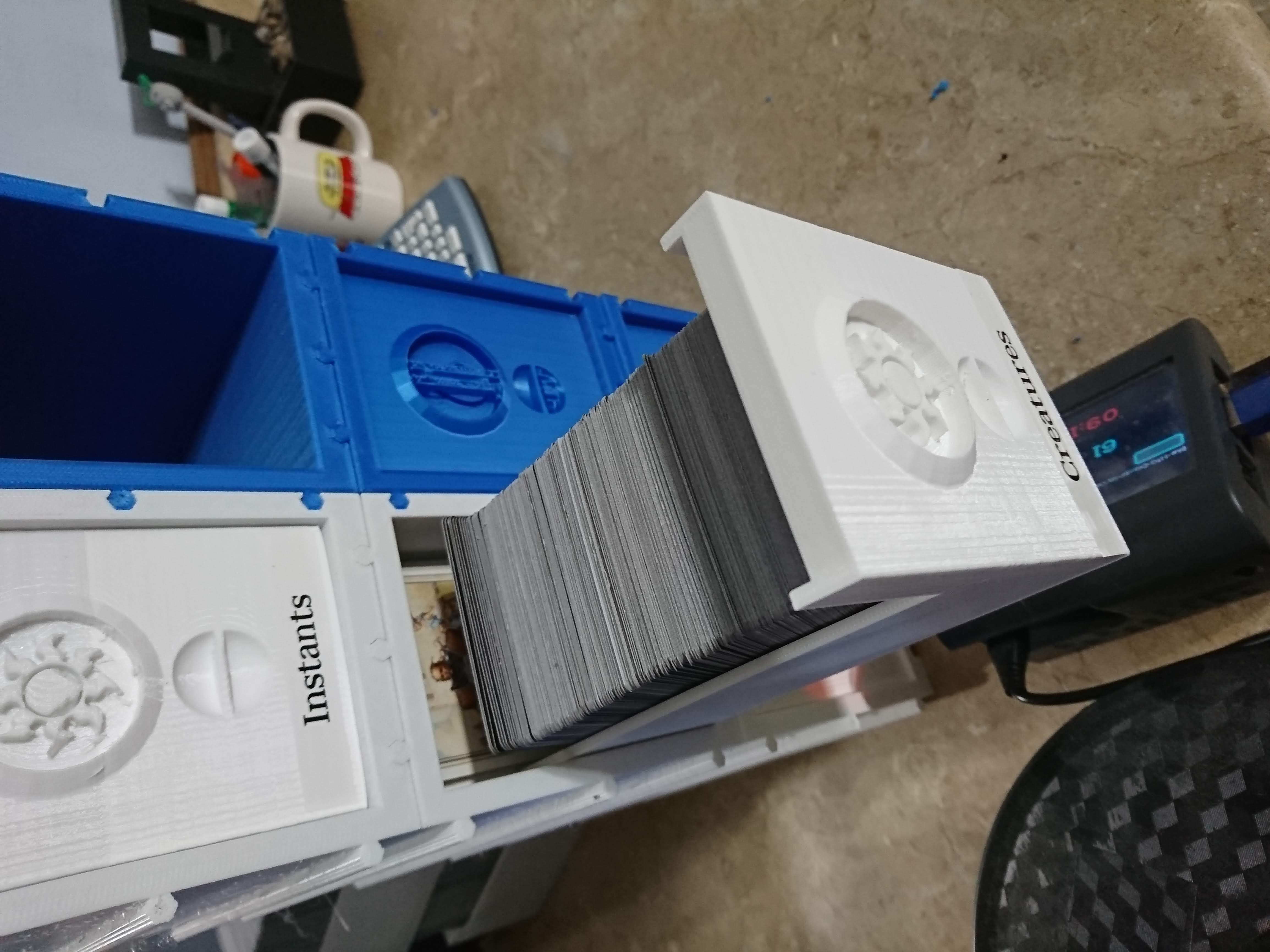 Interlocking MTG Drawers