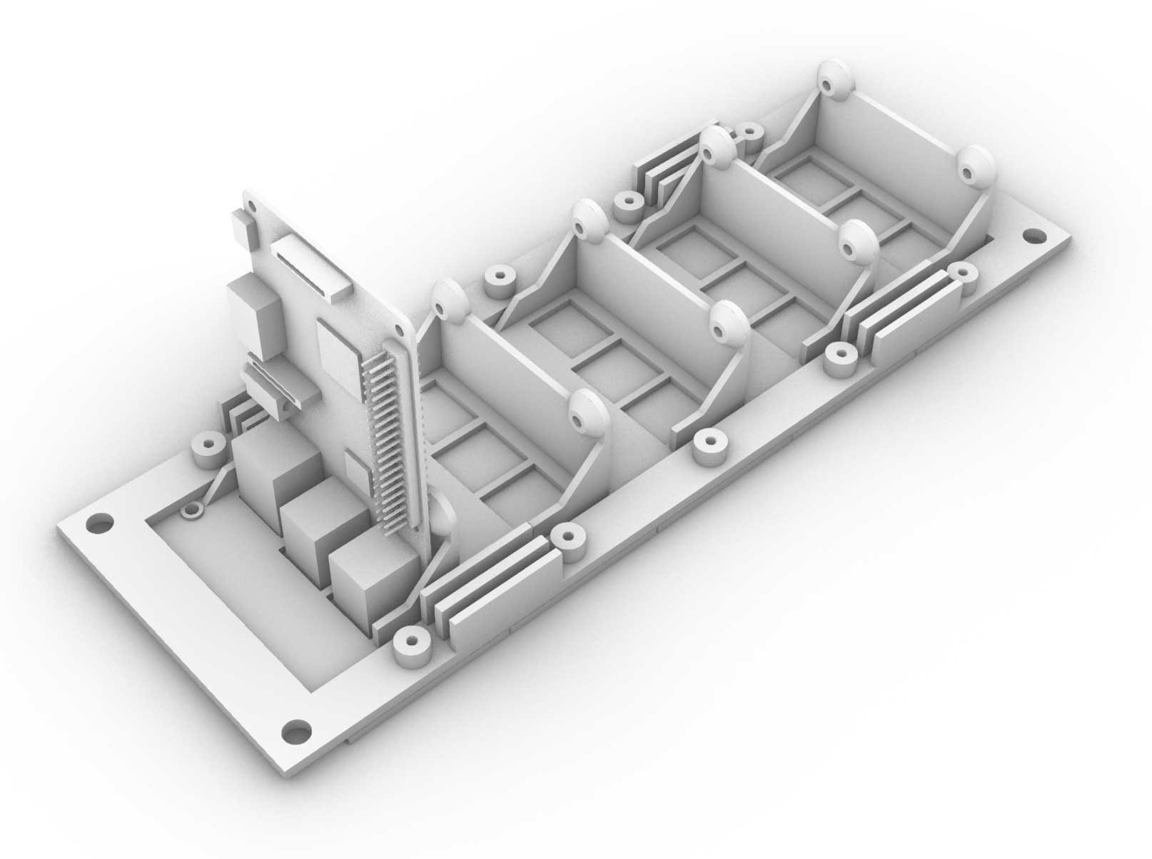 RackPi Raspberry Pi Accessories - 10" 2U Rack Panel
