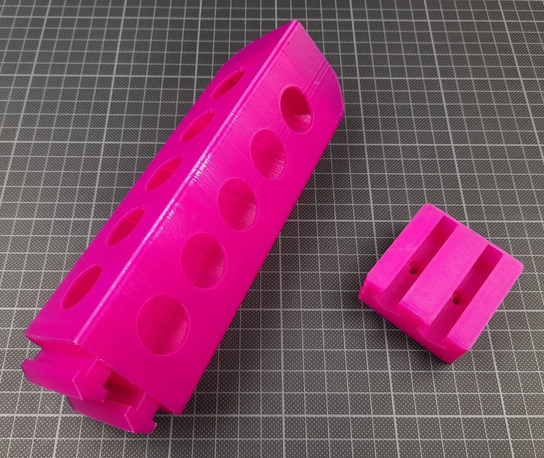 Extra long IKEA LACK table modular leg extensions 194mm (removable)