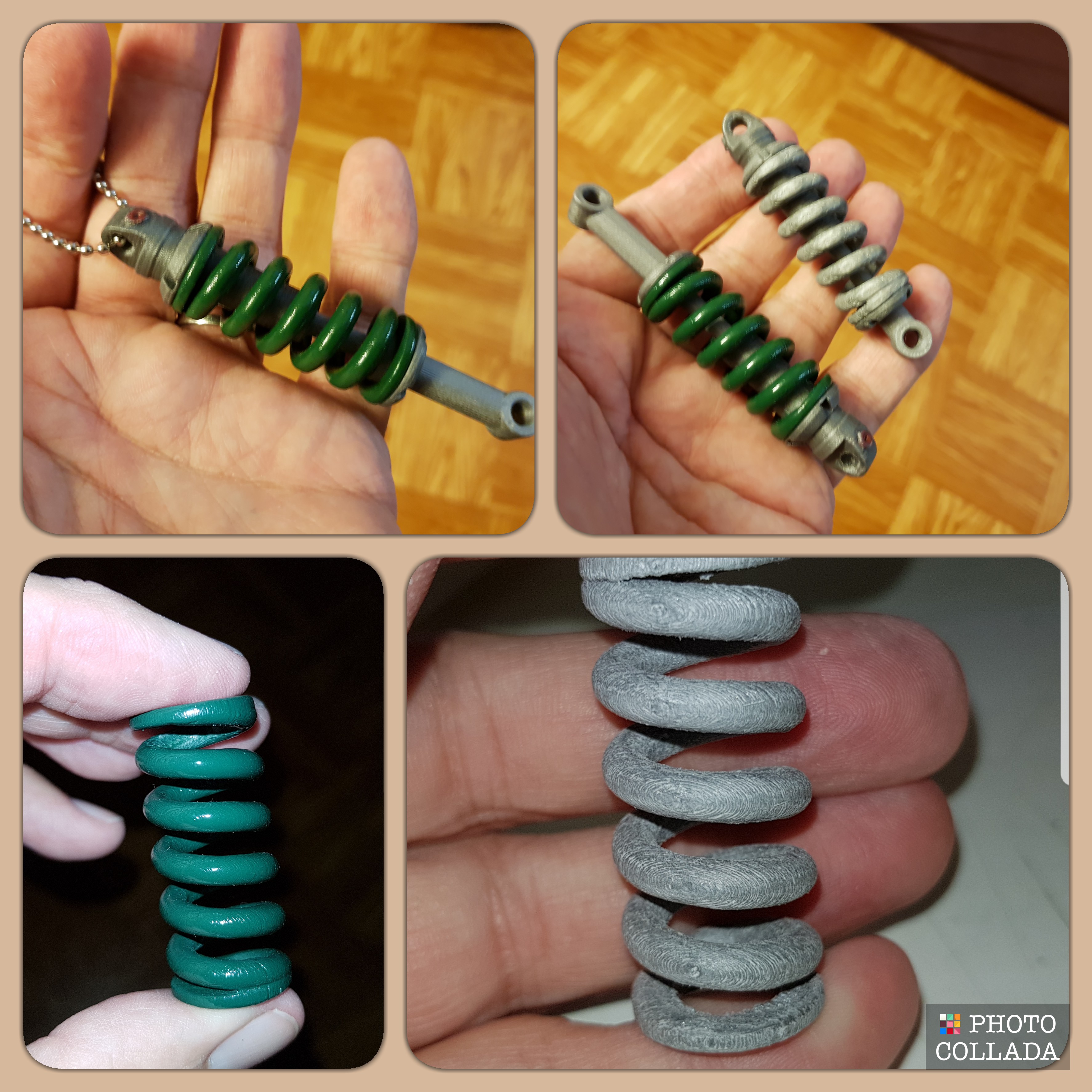 Car shock absorber - keychains