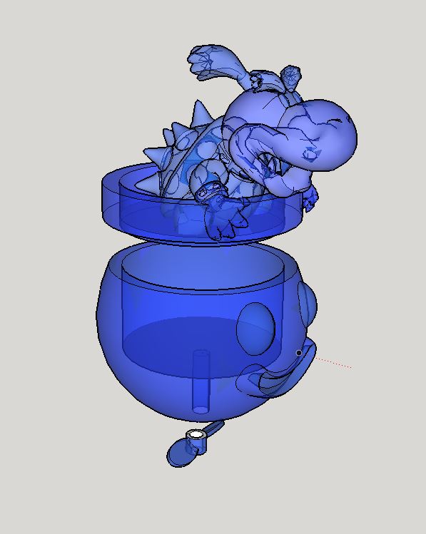 bowser clown car!