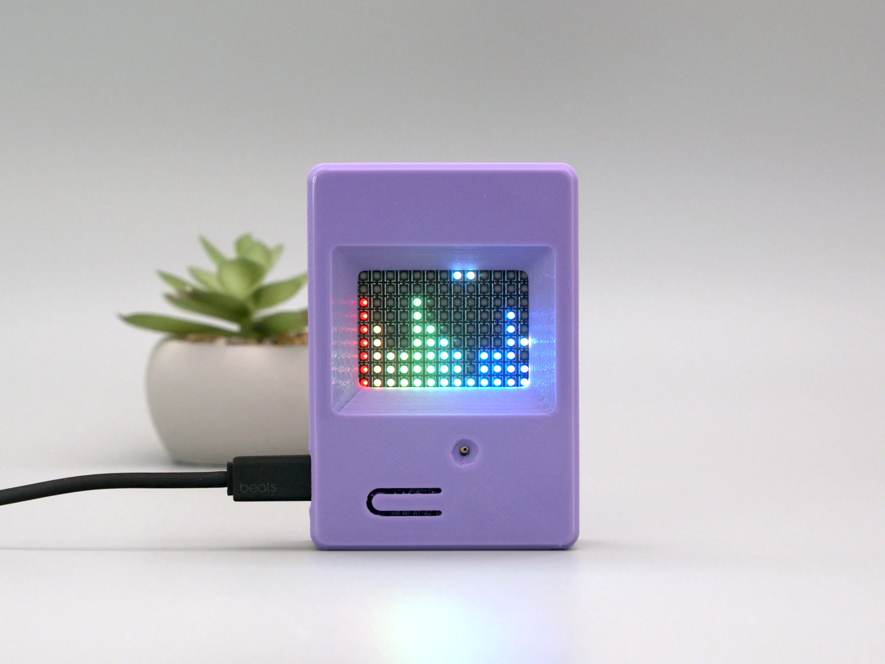 LED Matrix Audio Visualizer IS31FL3741