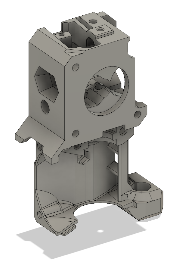 MK2.4S Bear extruder using hobbed pulley from MK2S