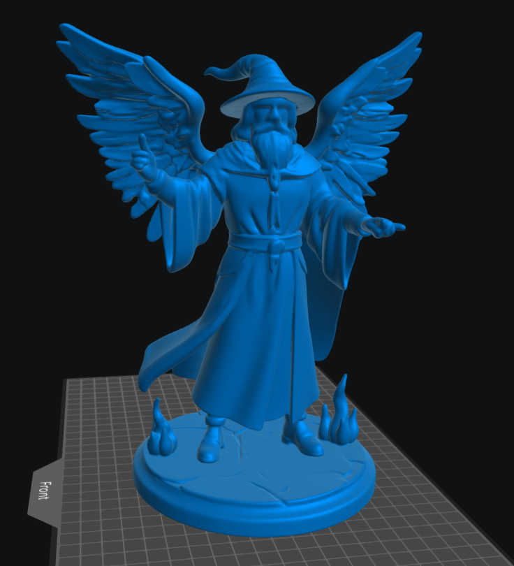 Aasimar Wizard Male 1