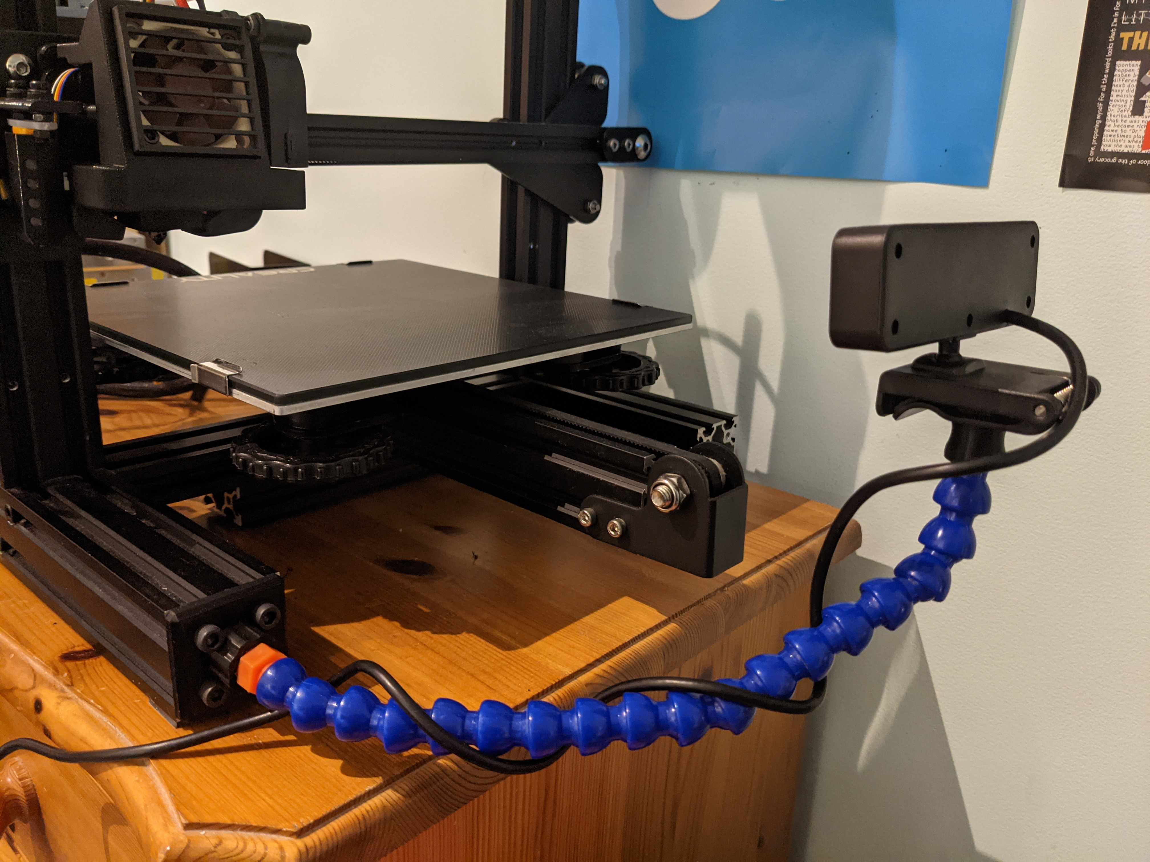 Flexible Camera Mount for 3D Printer
