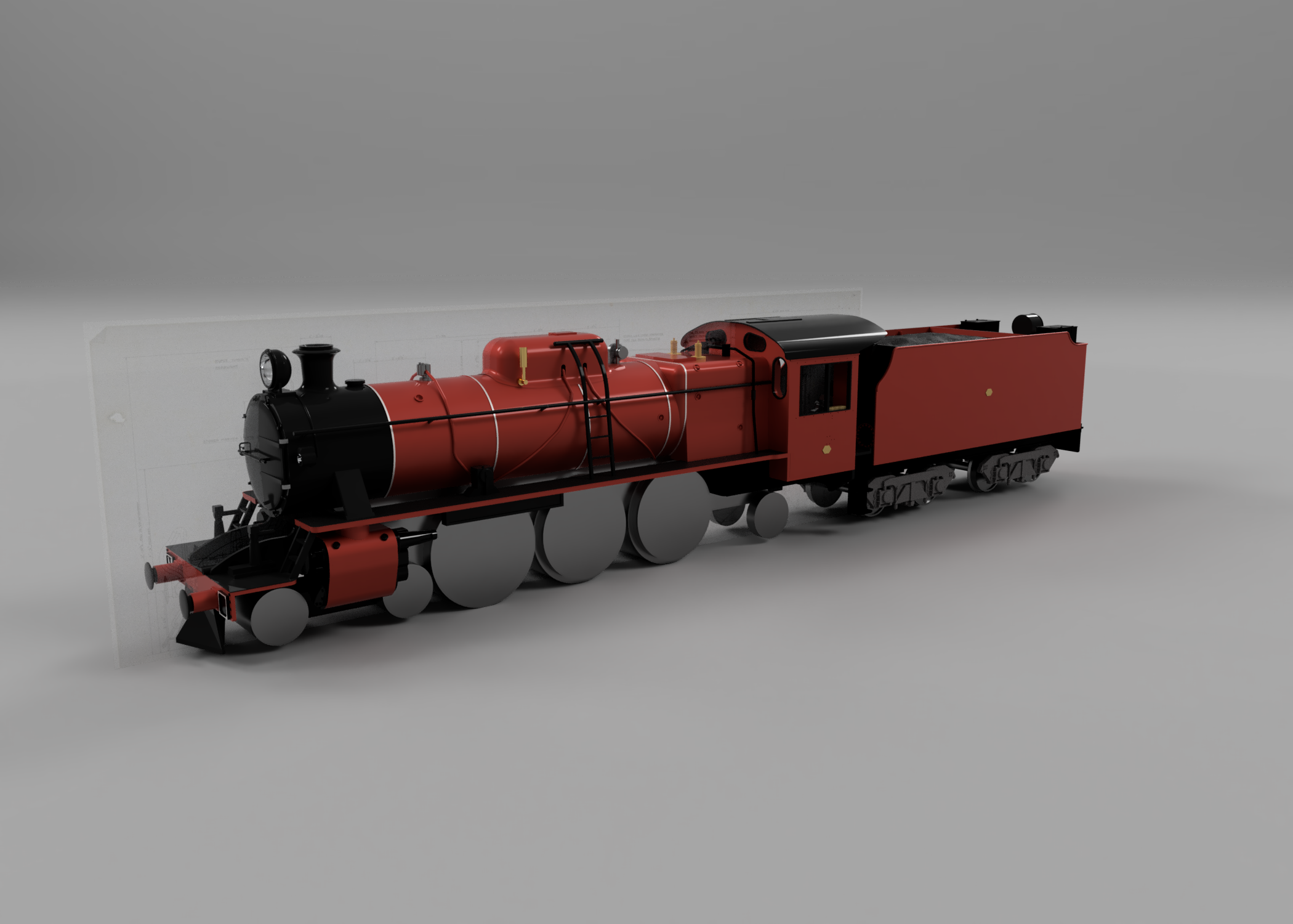 TGR M Class Steam Locomotive