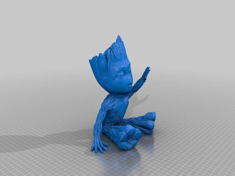 Waving Groot Planter