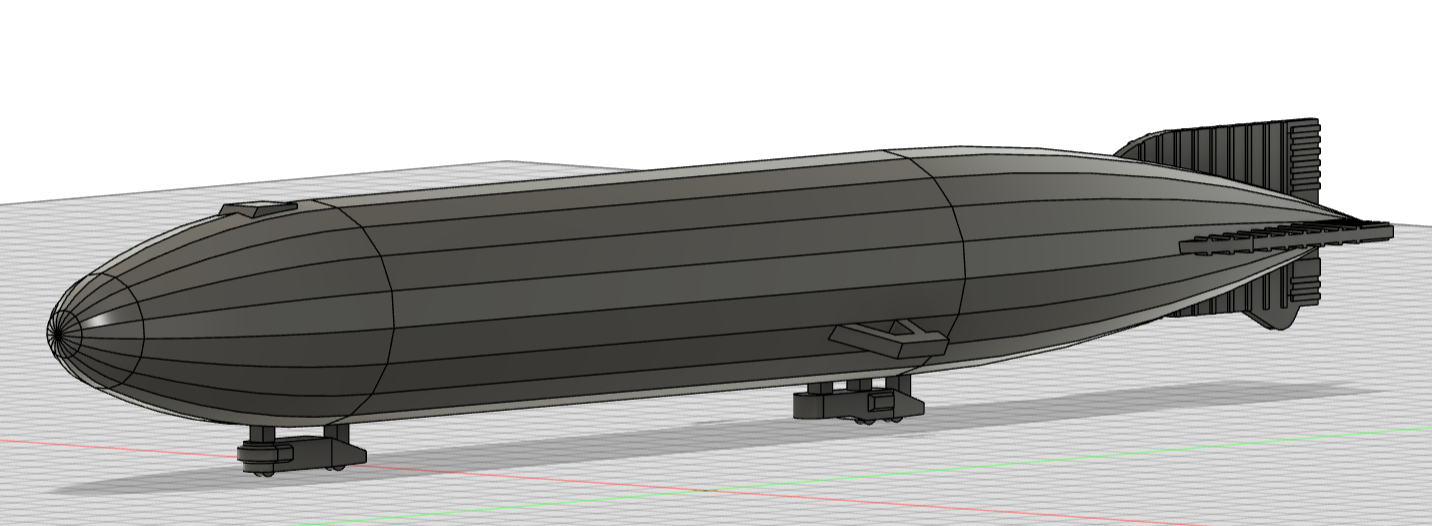 P Class Zeppelin- WW1