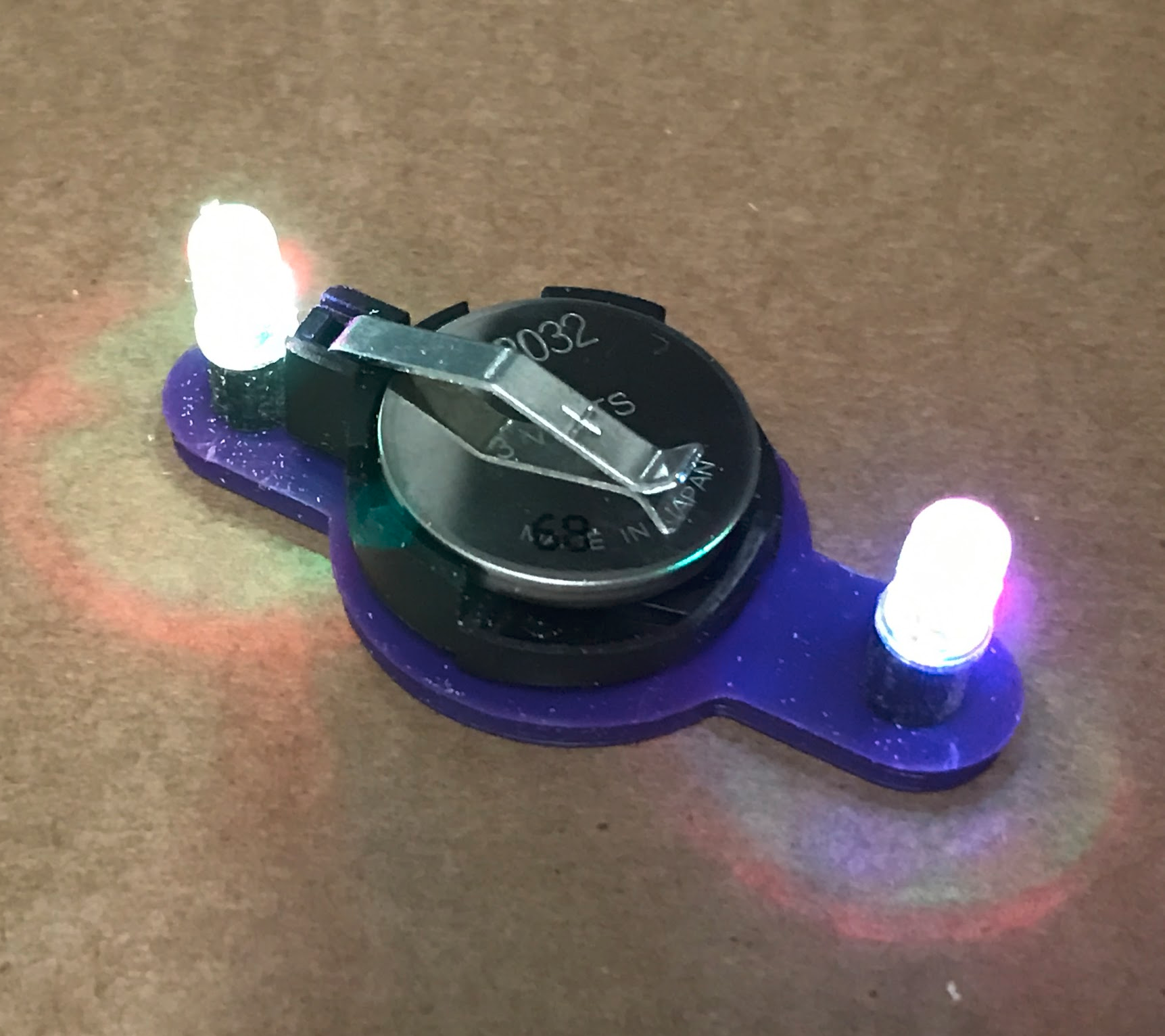 Minimal Dual LED CR2032 Tea Light