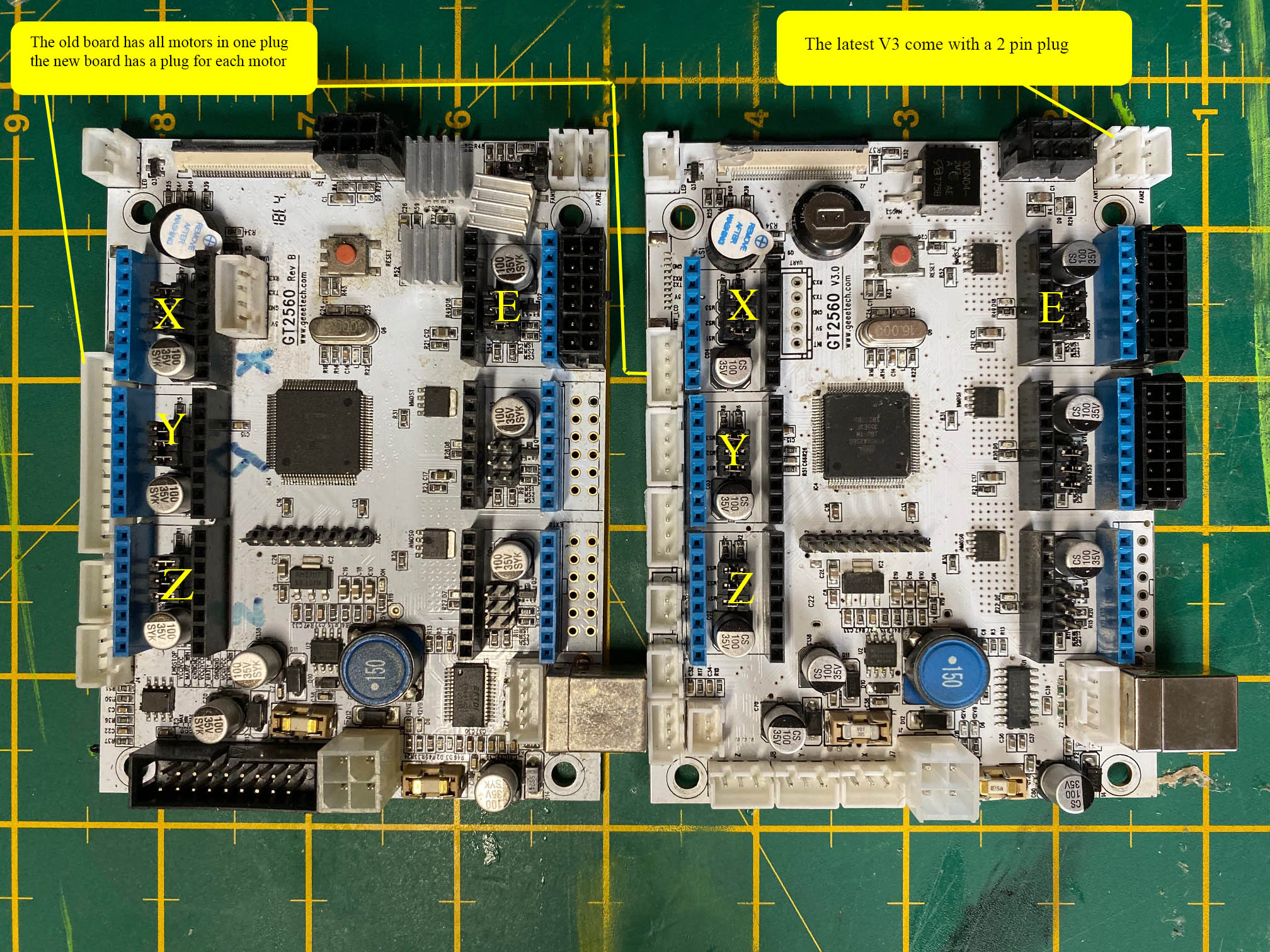 Geeetech A10 Motherboard upgrade