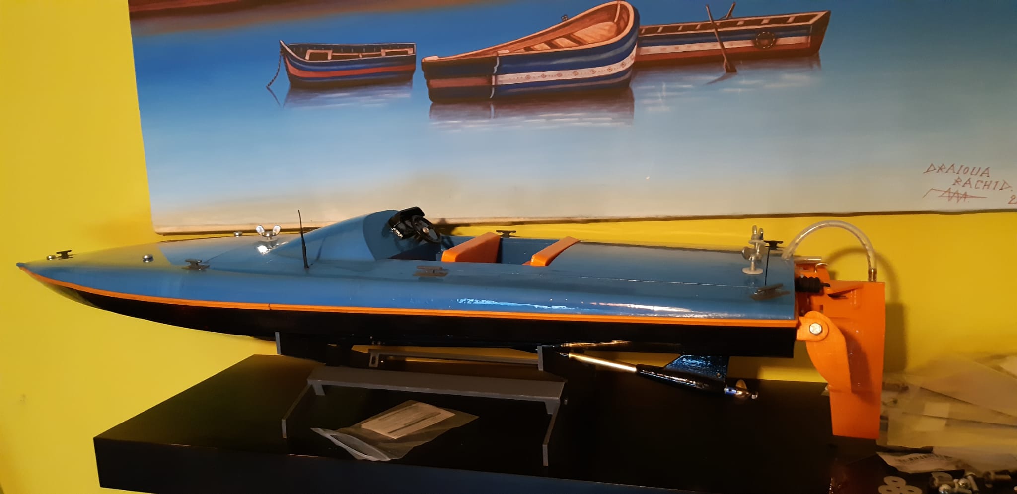 RC boat Extra parts #1