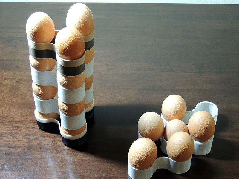 Simple Stackable Egg Holder